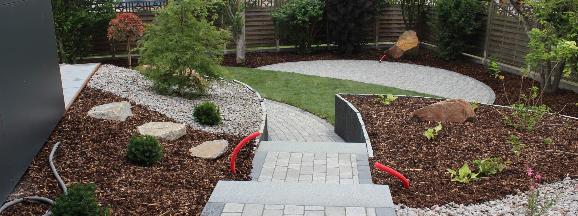 Aménagement extérieur sur mesure : terrasses, dallages et jardins autour de Sainte-Croix-en-Plaine et Breisach Saint-Louis