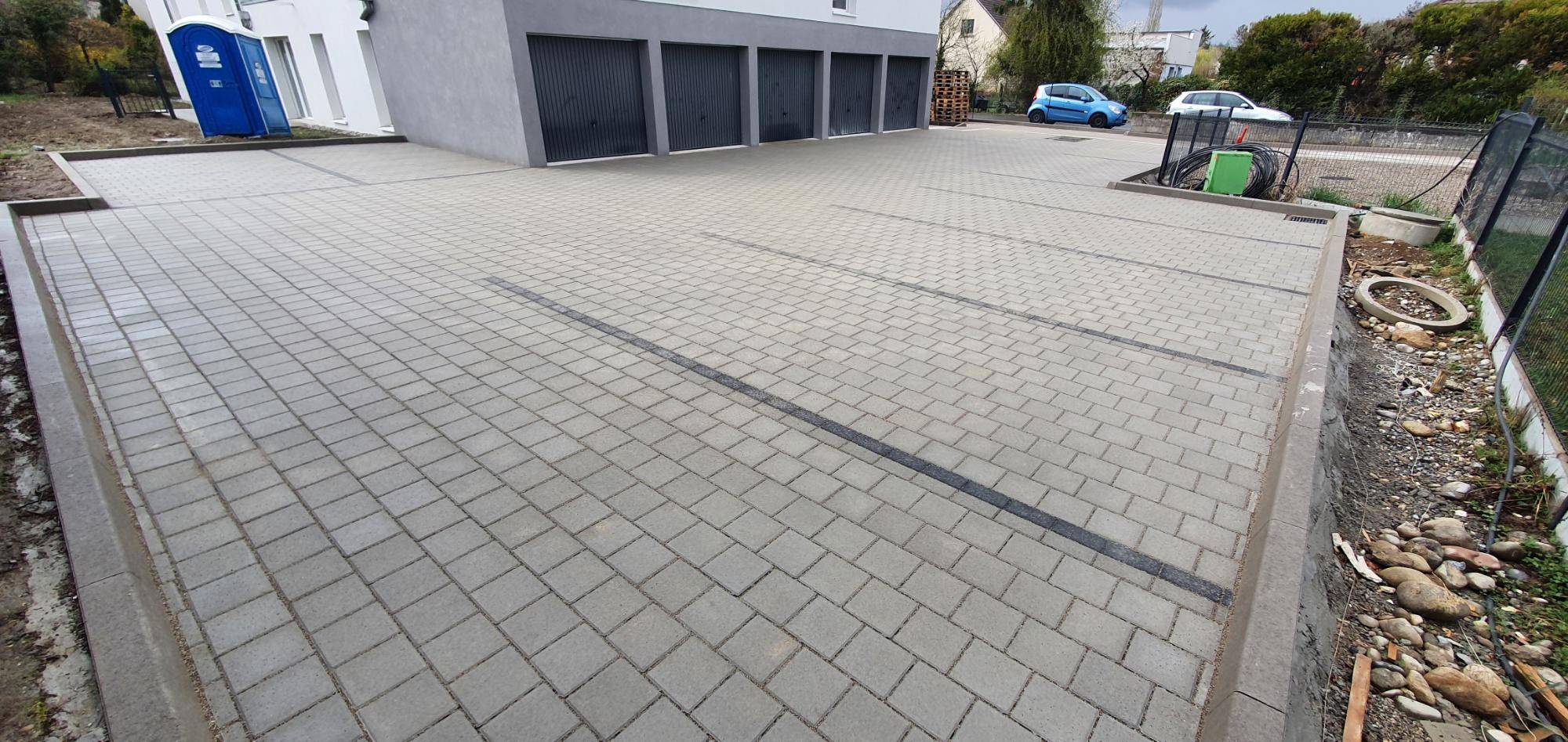 Pavage mécanique haute productivité près de Neuf-Brisach et Fessenheim Erstein